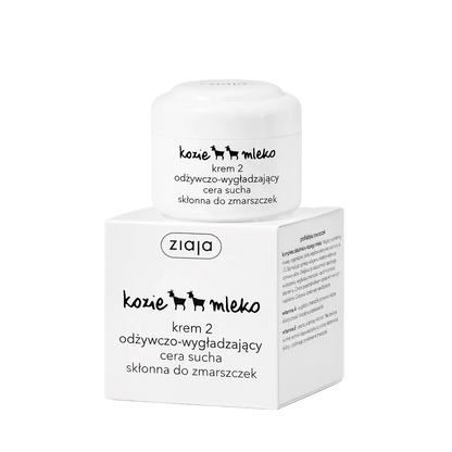 Ziaja Goat’s Milk smoothing cream for dry, wrinkle-prone skin