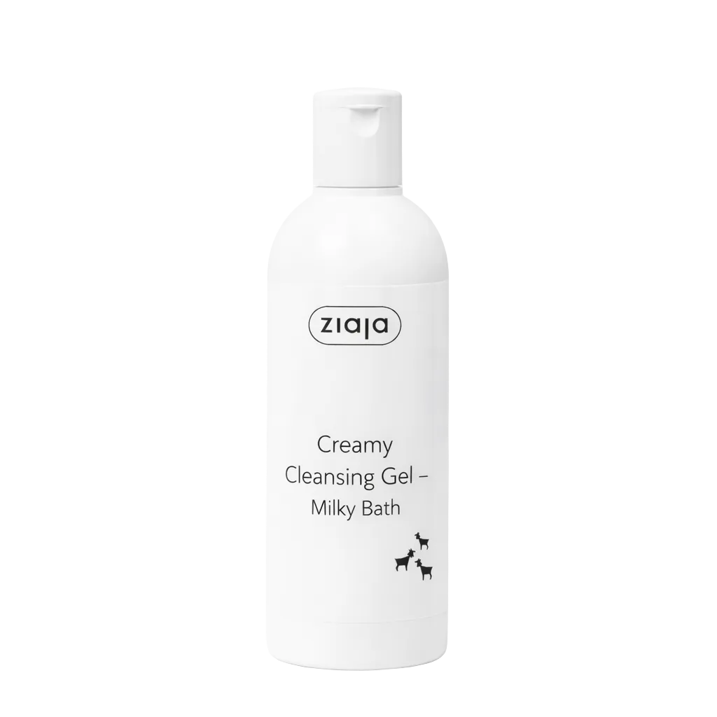 Ziaja Goat’s Milk creamy cleansing gel for a milky bath
