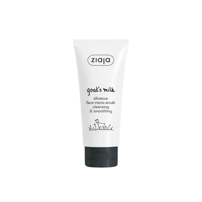 Ziaja Goat’s Milk silica face micro-scrub for gentle cleansing