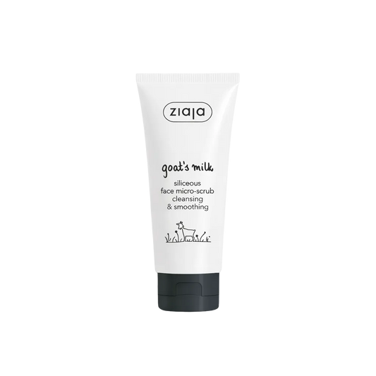 Ziaja Goat’s Milk silica face micro-scrub for gentle cleansing