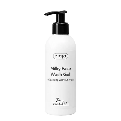 Ziaja Goat’s Milk Milky Face Wash Gel for gentle facial cleansing