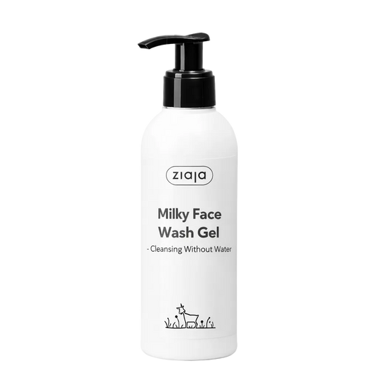 Ziaja Goat’s Milk Milky Face Wash Gel for gentle facial cleansing