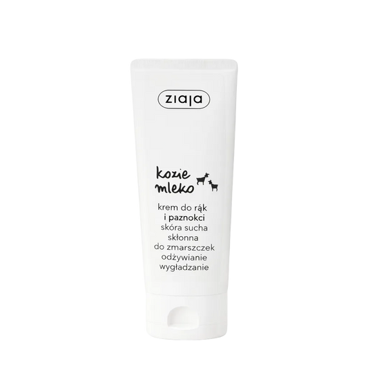 Ziaja Goat’s Milk smoothing hand and nail cream for wrinkle-prone skin