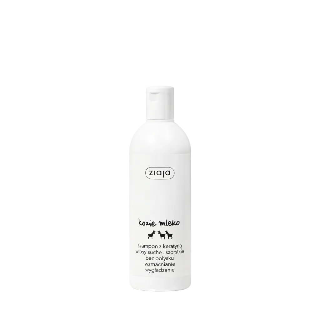 Ziaja Goat’s Milk strengthening and smoothing keratin shampoo