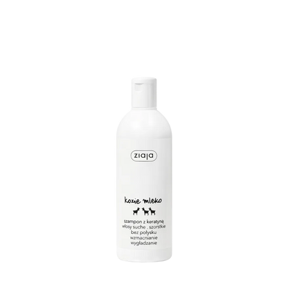 Ziaja Goat’s Milk strengthening and smoothing keratin shampoo