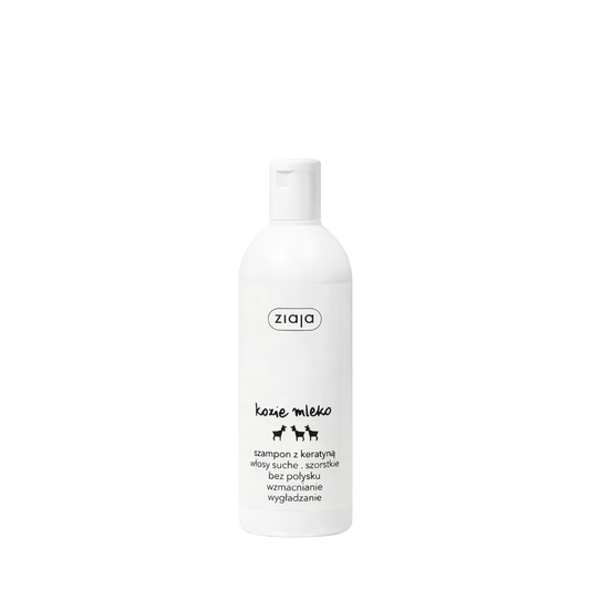 Ziaja Goat’s Milk strengthening and smoothing keratin shampoo