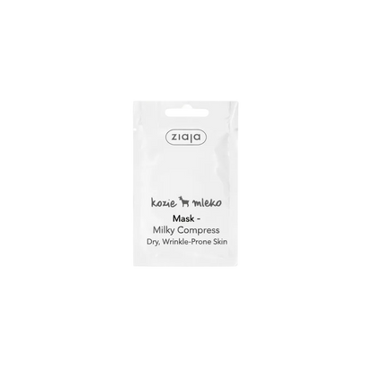 Ziaja Goat’s Milk Milky Compress face mask for dry skin