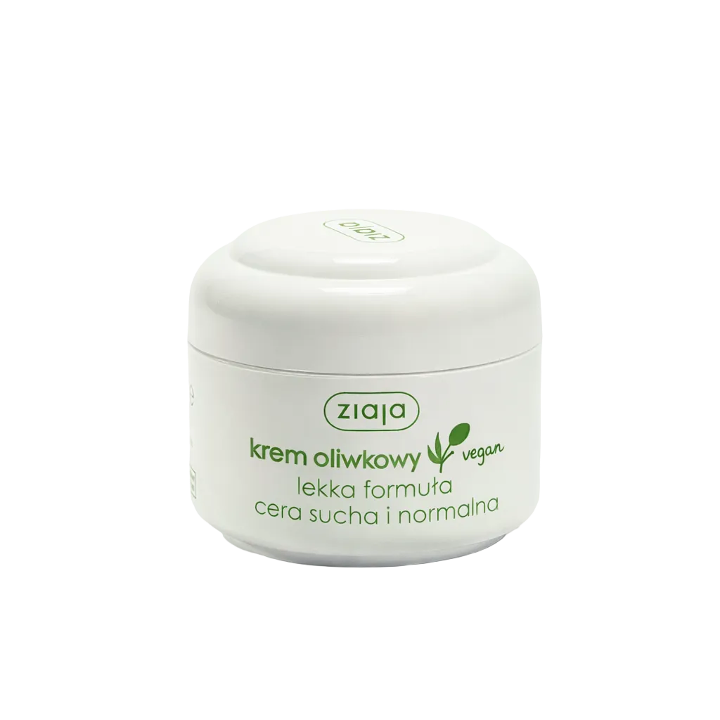 Ziaja Olive vegan light face cream for dry and normal skin