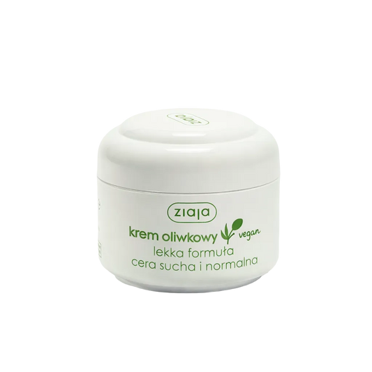 Ziaja Olive vegan light face cream for dry and normal skin